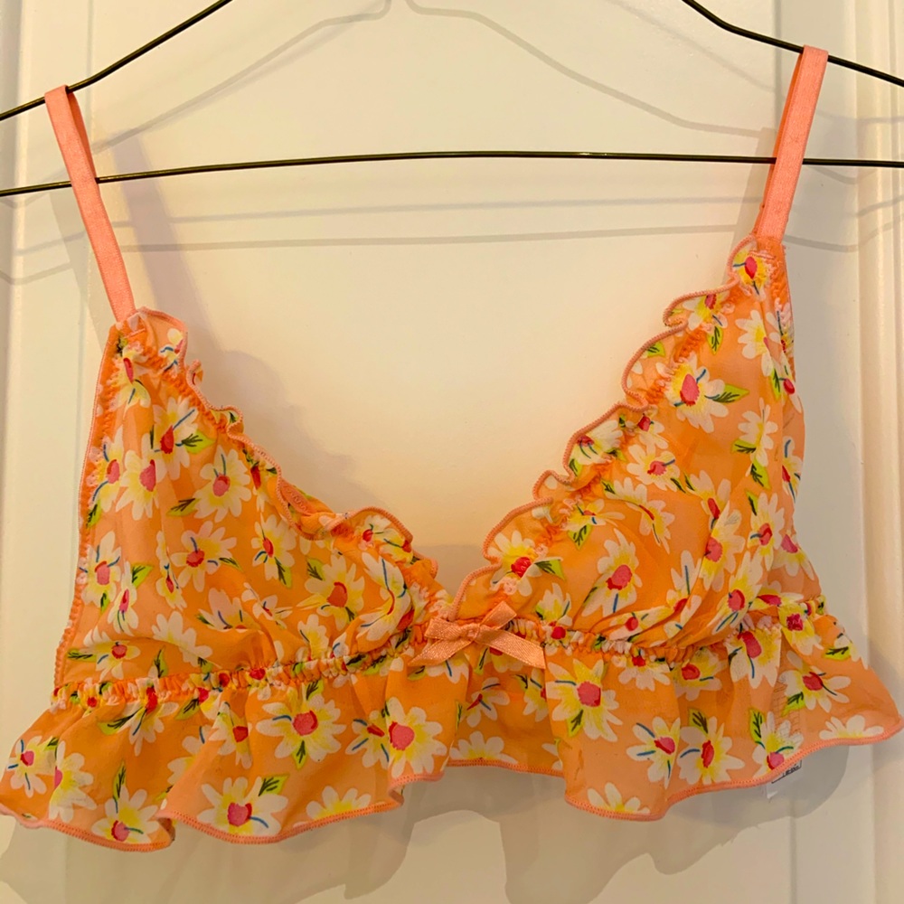 Daisy Print Bralette